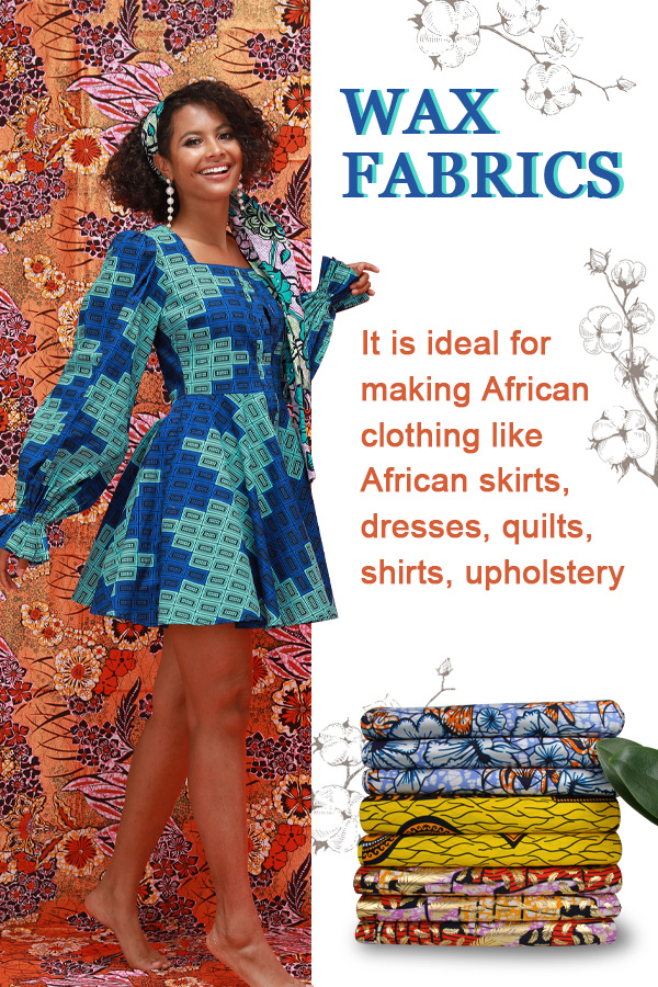 african pattern material